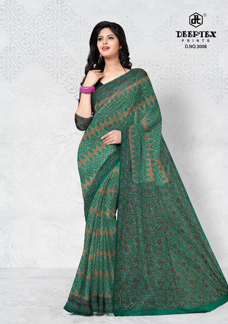 Deeptex Prime Time 4 Regular Wear Wholesale Cotton Printed Sarees
